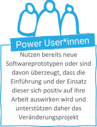 Poweruserinnen - Change Management